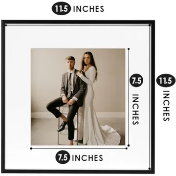 Premium 12x12 Aluminum Frames for Elegant Gallery Walls
