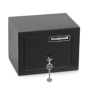 Honeywell Small Steel Security Safe - Ultimate Protection for Valuables