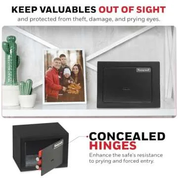 Honeywell Steel Safe Box for Valuables and Document Security
