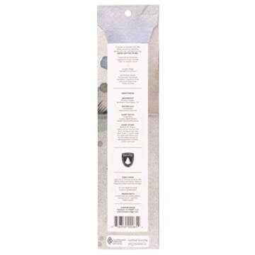 Juniper Ridge All-Natural Aromatic Campfire Incense - Long-Lasting Bamboo Sticks - Aromatherapy & Meditation Therapy - No Synthetic Fragrance - Sweetgrass - 20 Count