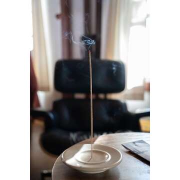 Juniper Ridge All-Natural Aromatic Campfire Incense - Long-Lasting Bamboo Sticks - Aromatherapy & Meditation Therapy - No Synthetic Fragrance - Sweetgrass - 20 Count