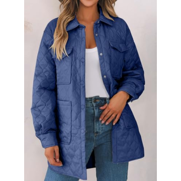 Evaless Quilted Jacket for Women - Stylish Lightweight Outerwear