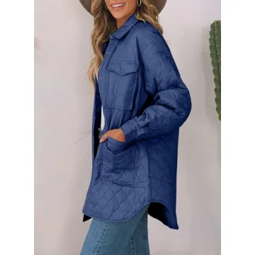 Evaless Quilted Jacket for Women - Stylish Lightweight Outerwear