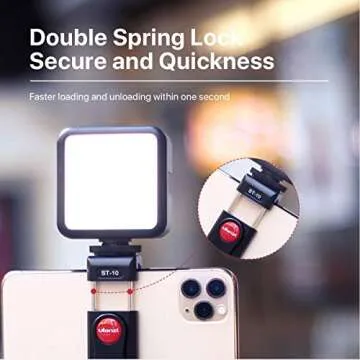 High-Quality ULANZI ST-10 Smartphone Vlog Holder