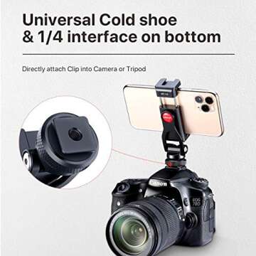 High-Quality ULANZI ST-10 Smartphone Vlog Holder