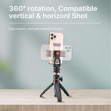 High-Quality ULANZI ST-10 Smartphone Vlog Holder