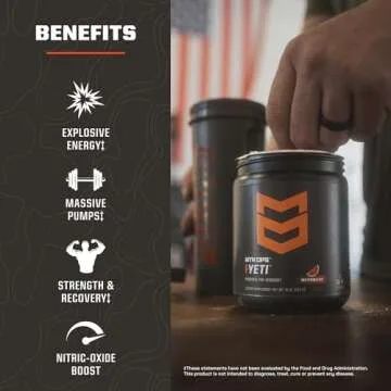 MTN OPS Yeti Pre-Workout Powder for Ultimate Energy