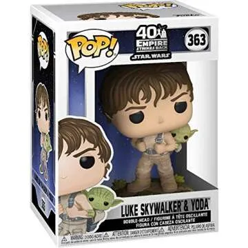 Luke Skywalker Training Yoda Funko Pop! Vinyl Figure