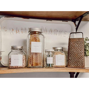 Brave November Kitchen Pantry Labels & Spice Labels Set