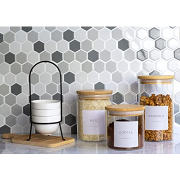 Brave November Kitchen Pantry Labels & Spice Labels Set