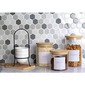 Brave November Kitchen Pantry Labels & Spice Labels Set