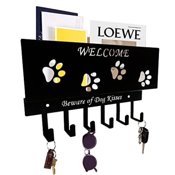 Dog Leash Holder for Stylish Pet Organization and Decor