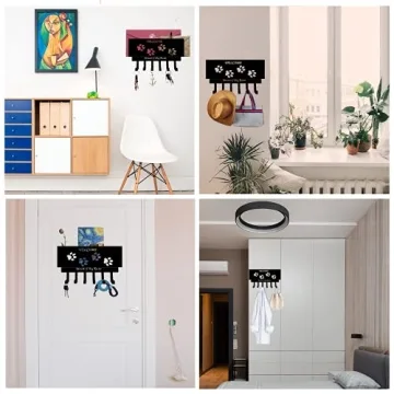 Dog Leash Holder for Stylish Pet Organization and Decor