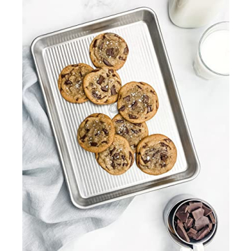 Durable USA Pan Bakeware Quarter Sheet Nonstick Pan