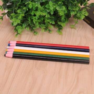 Sewing Mark Chalk Pencil Tailor's Marking and Tracing Tools Free Cutting Chalk Sewing Fabric Pencil ...