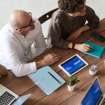 Wisdompro Stainless Steel Pen Clips - 12 Pack for Organization