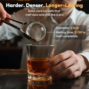 Oylus 2'' Clear Ice Ball Maker Fast Ice Machine