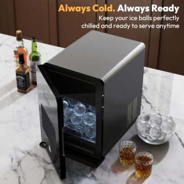 Oylus 2'' Clear Ice Ball Maker Fast Ice Machine