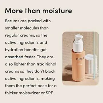 hims Vitamin C Serum for Men - Brighten Skin Tone, Balance Complexion - Highly Concentrated, Lightweight Vitamin C Facial Serum - Vegan, Cruelty-Free, No Parabens - Citrus Scent, (1oz)