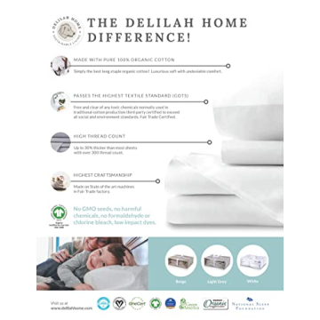 Organic Cotton Queen Bedding Set - Sustainable Luxury