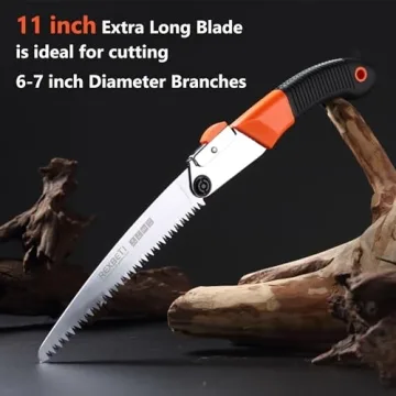 REXBETI Heavy Duty 11 Inch Folding Saw for Camping