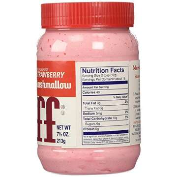 Delicious Marshmallow Fluff Strawberry Baking Spread