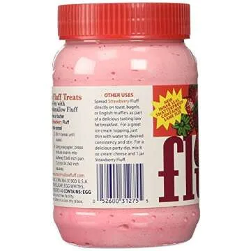 Delicious Marshmallow Fluff Strawberry Baking Spread