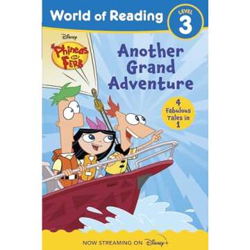 World of Reading Adventure Book: Phineas and Ferb Fun