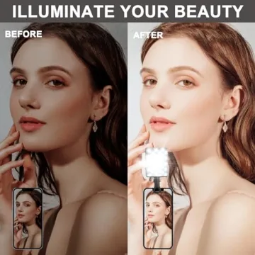 GreatLPT RGB Phone Light Clip for Stunning Selfies
