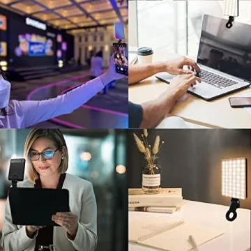 GreatLPT RGB Phone Light Clip for Stunning Selfies