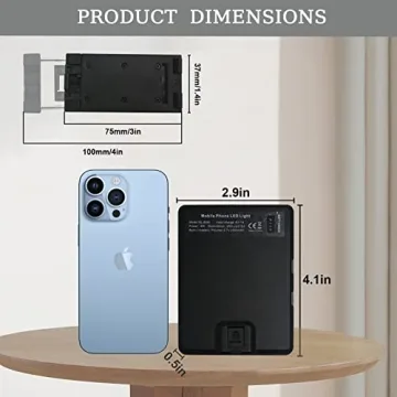 GreatLPT RGB Phone Light Clip for Stunning Selfies