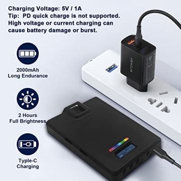 GreatLPT RGB Phone Light Clip for Stunning Selfies