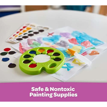 Crayola Watercolor Paint Set Mess-Free Kids Art Kit