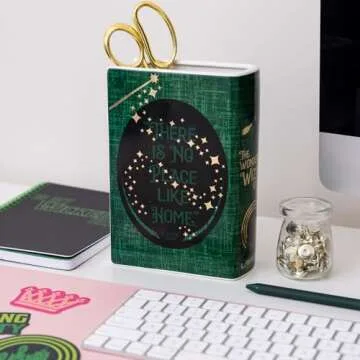 Steel Mill & Co Large Book-Shaped Decorative Vase