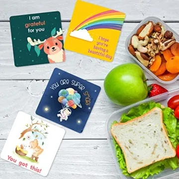 80 Super Kid Lunch Box Notes for Kids - Positive Affirmation Cards