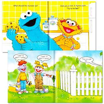 Sesame Street Elmo Manners Books for Kids Toddlers - Set of 8 Manners Books