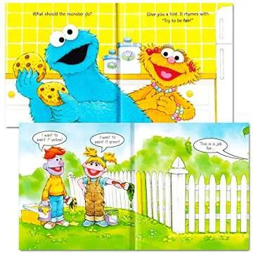 Sesame Street Elmo Manners Books Set for Kids and Toddlers