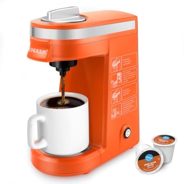 CHULUX Mini Coffee Maker for K Capsule - Compact and Convenient Brewing Solution