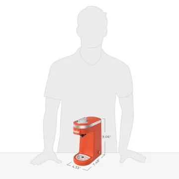 CHULUX Mini Coffee Maker for Single Serve K-Capsule