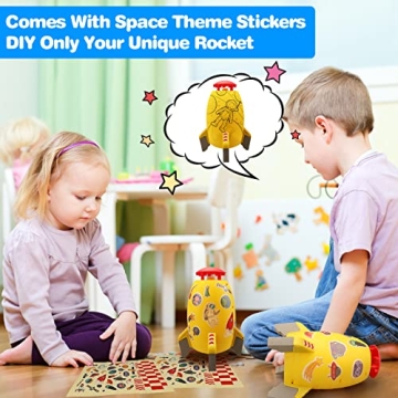 Water Rocket Sprinkler Toy Launcher for Kids Outdoor Fun