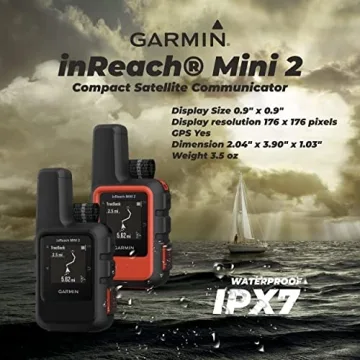 Garmin inReach Mini 2 Satellite Communicator for Adventurers
