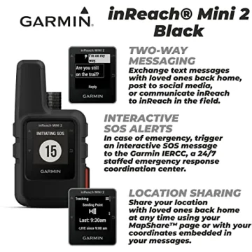 Garmin inReach Mini 2 Satellite Communicator for Adventurers