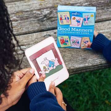 eeBoo: Good Manners Conversation Flash Cards, Helps Children Learn What to do, What to Say and Encou...