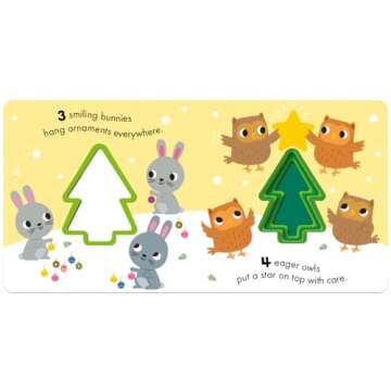 Christmas: A Peek-Through Christmas Book of Counting (My Little World)