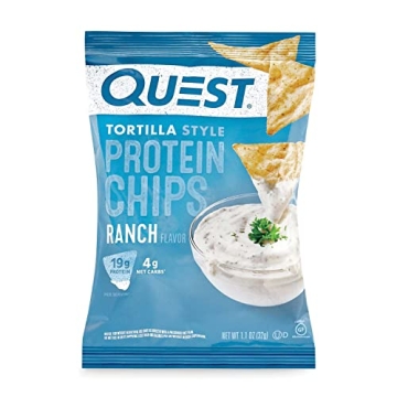 Quest Ranch Tortilla Protein Chips | Low Carb & Gluten Free