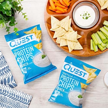 Quest Ranch Tortilla Protein Chips | Low Carb & Gluten Free