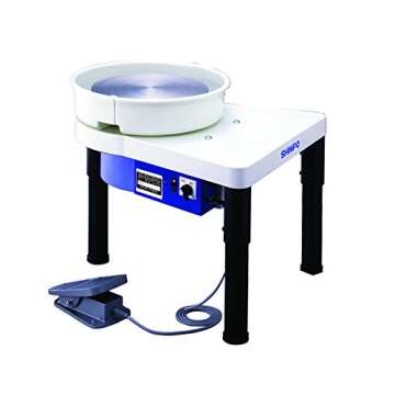 Shimpo VL-Whisper Potters Wheel - Quiet & Versatile Clay Tool