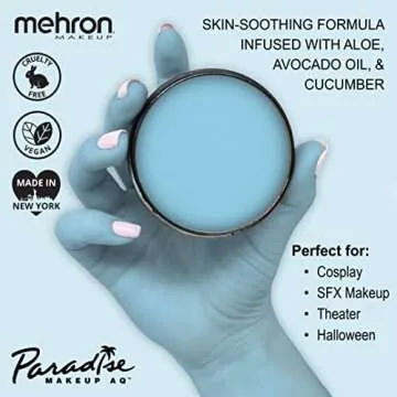 Mehron Makeup Paradise Makeup AQ Pro Size | Face & Body Painting, Special FX, Cosplay | Water Activa...