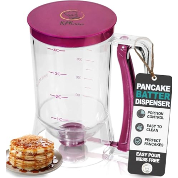 KPKitchen Pancake Batter Dispenser for Perfect Breakfasts