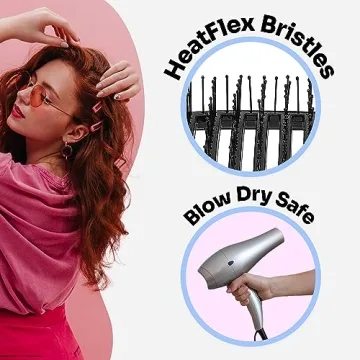 Wet Brush Speed Dry Hair Brush with HeatFlex Bristles
